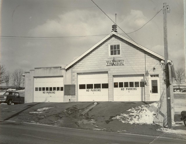 The old fire hall in 1976.